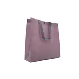 Sac polypropylène non tissé avec pression 27,5 x 10 x 29,5 cm - Sac cabas polypropylène – Violet - Paquet de 20 - Sacs non tissés, Sacs polypropylène