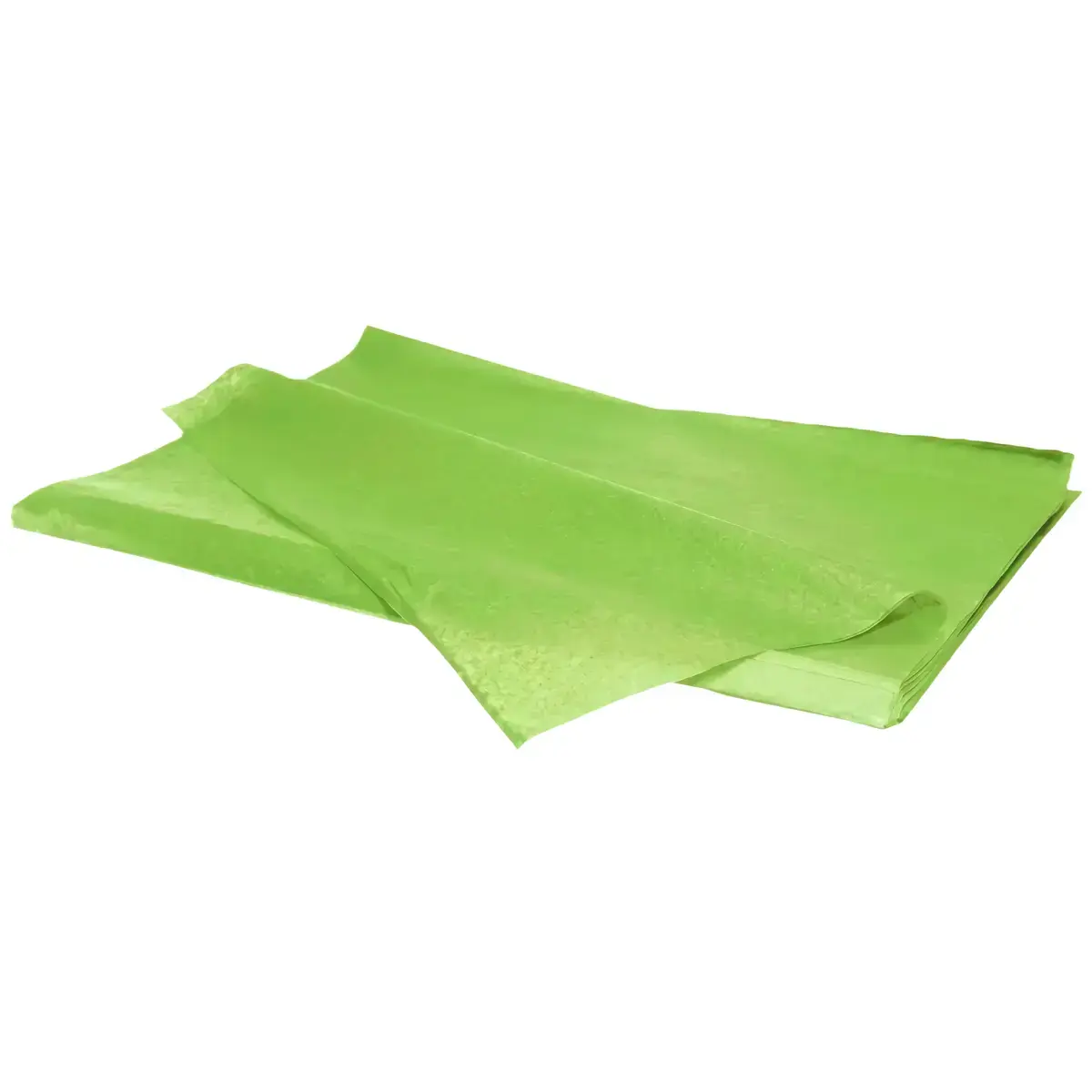 Papier de soie vert anis 17g/m² 50 x 75 cm, 240 feuilles - Papiers de soie