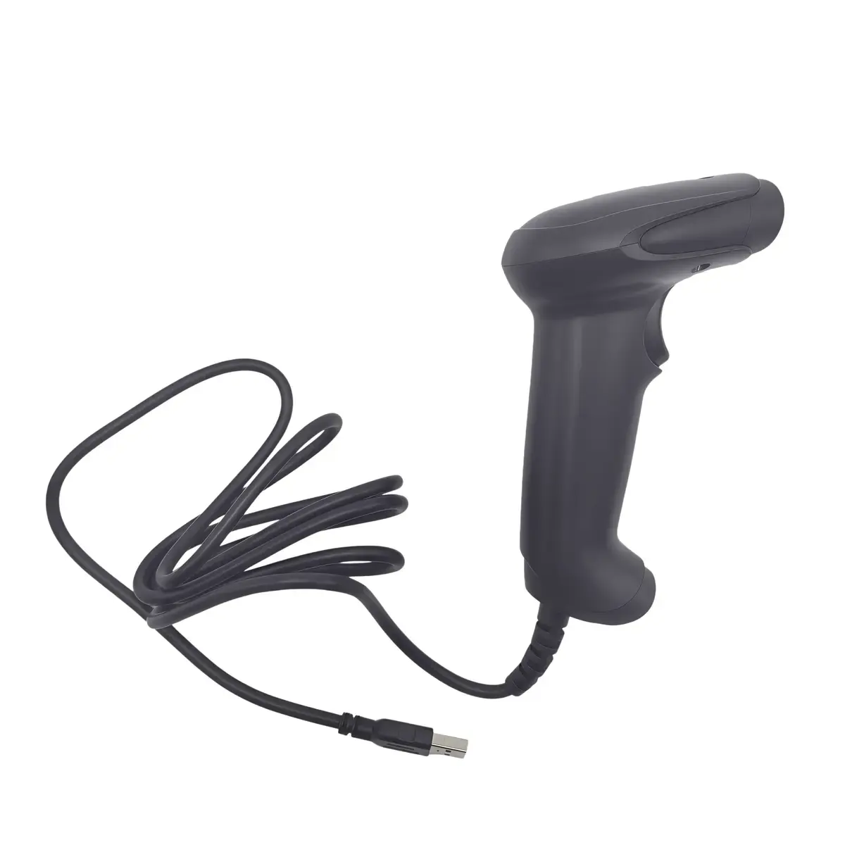 Scanner douchette LED filaire 2D noir 300 lectures/sec USB plug & play IP52 - Lecteur code barre - Caisses enregistreuses-2