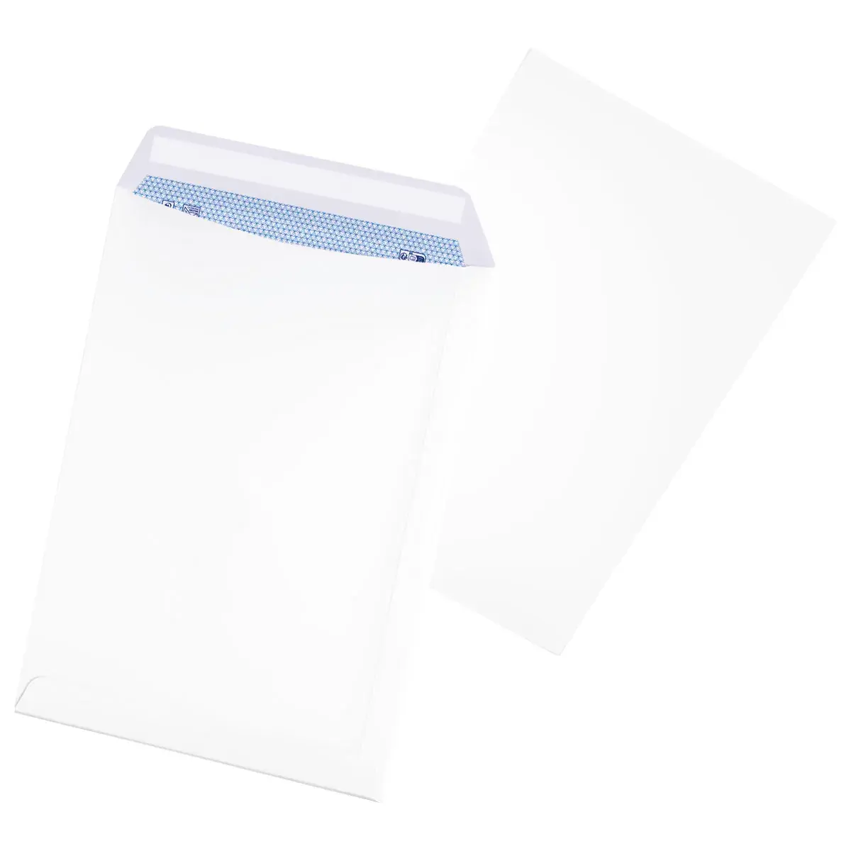 Pochette blanche C4 229 x 324 mm 90g sans fenêtre La Couronne - Paquet de 250 - Enveloppes blanches, Enveloppes kraft
