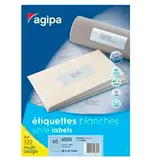 Étiquettes adhésives amovibles - Étiquettes adhésives neutres