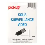 Pictogramme adhésif Surveillance vidéo - Vinyles adhésifs