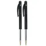 Stylos - Bic M10 - rétractables - noir - Stylos billes