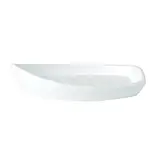 Plateau pour fruits de mer 2 - 3 parts forme bateau 42,9 x 24,6 x 10,2 cm - Lot de 50 - Plateaux de service, Plats jetables