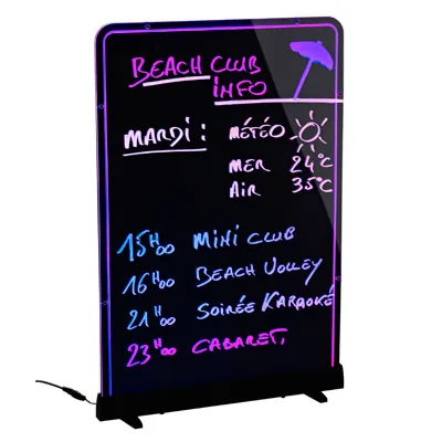 Tableau lumineux avec éclairage par LED à suspendre - Tableaux lumineux-5