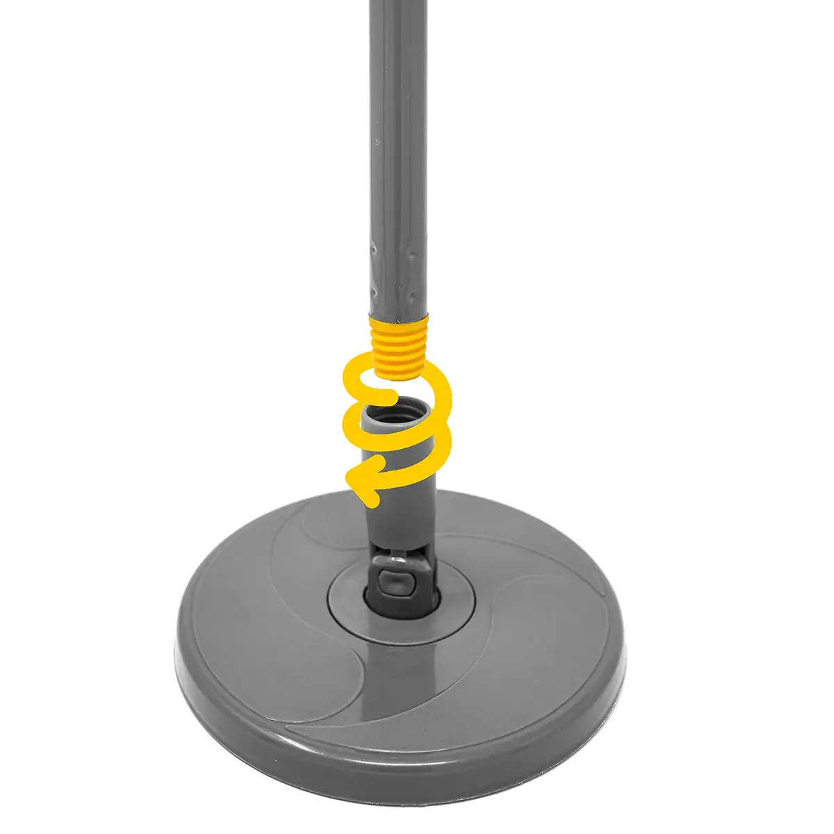 Balai serpillière rotatif 360° avec seau essoreur à pédale Espresso 6,2 L - Entretien sols-7