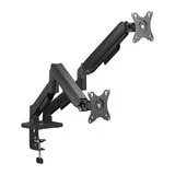 Bras articulé pour 2 écrans compatible VESA - Ergonomie bureautique 