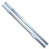 Manche télescopique aluminium 2 x 1 m pas de vis français - Lavage vitres
