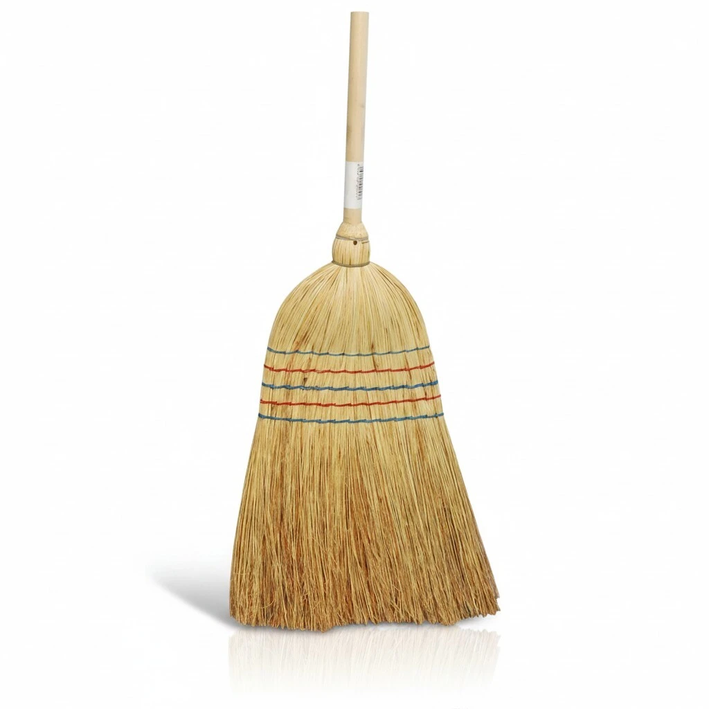 Balai paille de riz 5 fils 140 cm – Balai paille - Balais et pelles