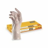 Gants TPE transparents non poudrés sans latex - Taille L – Boîte de 100 - Gants jetables