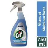 Nettoyant vitres et multi-surfaces Cif Professionnel Pro Formula - Spray de 750 ml - Produits vitres, Nettoyants vitres