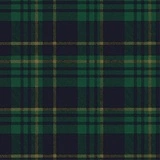 Papier cadeau à motif tartan vert et or 70 cm x 50 m – 80 g/m² - Papier cadeaux couchés à motifs
