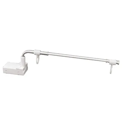 Potence articulée Multimag sur base magnétique avec crochets et anneaux 245 mm - Gris/Blanc - Stop-rayon