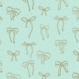 Papier cadeau bleu à motif nœud doré 70 cm x 50 m - Papier cadeaux couchés à motifs