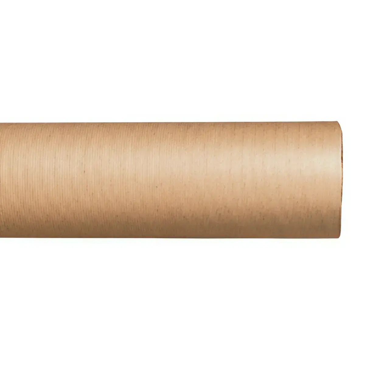 Papier cadeau kraft vergé brun uni 50 cm x 100 m 60 g/m² – le rouleau - Papiers cadeaux kraft, Papiers cadeaux unis-2