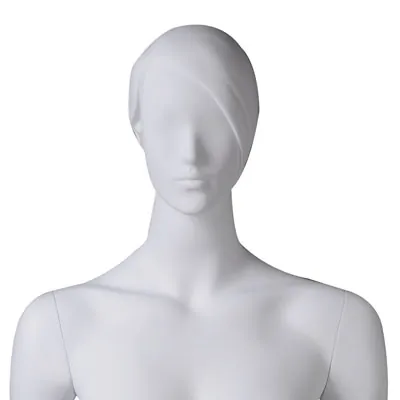 Mannequin femme, tête et cheveux sculptés - Mannequins femmes-2