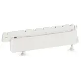 Embase pour montant - Ligne Store blanc pas de 50 mm