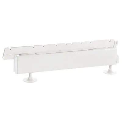 Embase pour montant - Ligne Store blanc pas de 50 mm