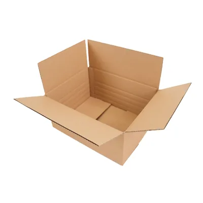 Caisse carton - Caisse américaine carton hauteur variable - carton simple cannelure 40 x 30 x 10/20 cm – Lot de 10 - Caisses américaines cartons-4