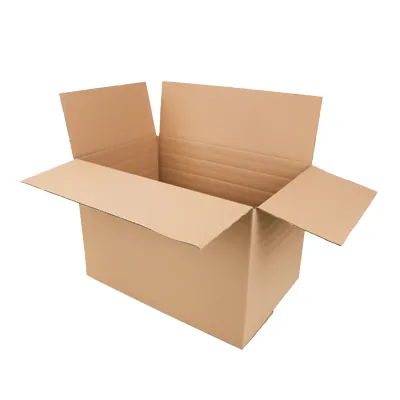 Caisse carton - Caisse américaine carton hauteur variable - carton simple cannelure 60 x 40 x 30/40 cm – Lot de 10 - Caisses américaines cartons-4