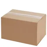 Caisse carton - Caisse américaine carton hauteur variable - carton double cannelure 80 x 40 x 30/40 cm – Lot de 10