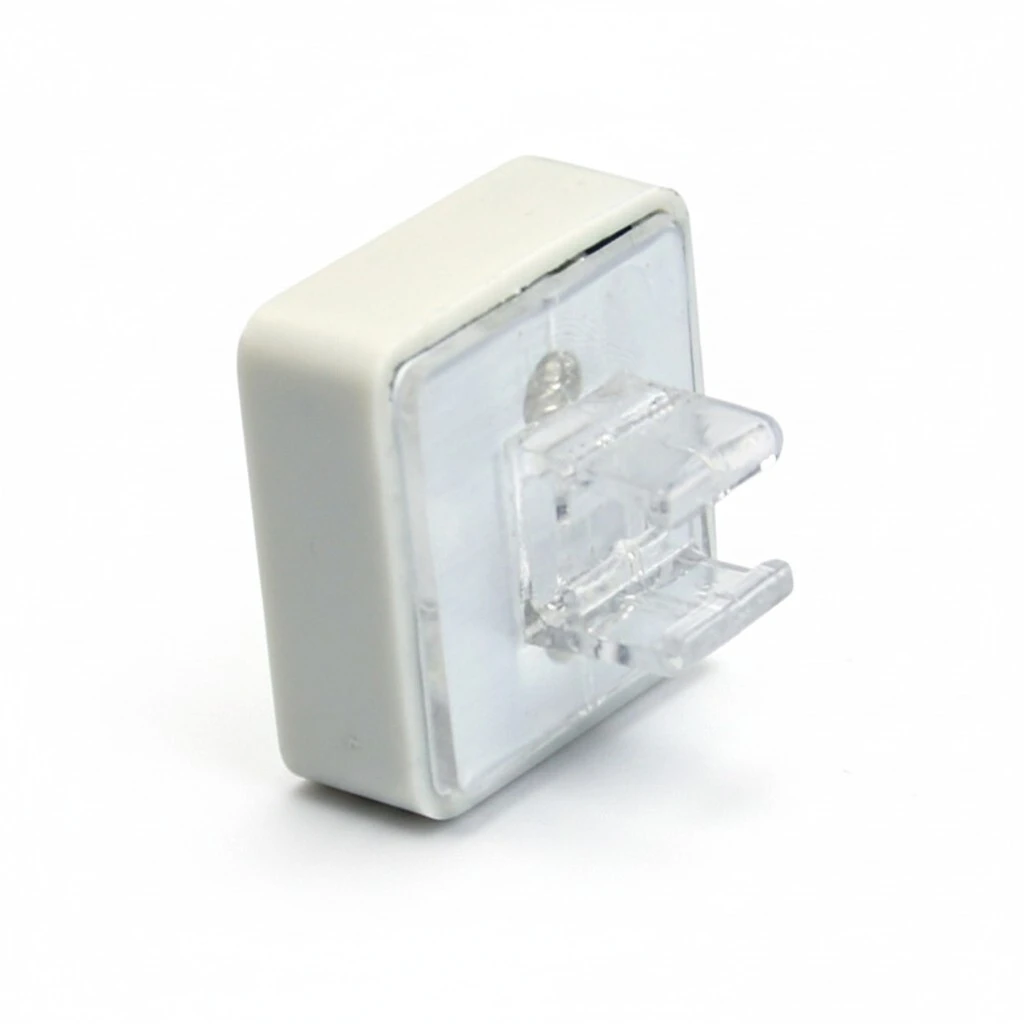 Base magnétique pour cadre ou porte-étiquette 5,9 x 4 cm - Blanc – Paquet de 10 - Stop-rayon-2