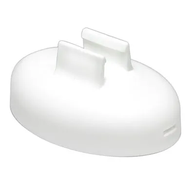 Base magnétique pour cadre ou porte-étiquette 5,9 x 4 cm - Blanc – Paquet de 10 - Stop-rayon