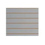 Panneau rainuré Gris clair, entraxe 15 cm - Fonds rainurés Ligne Store