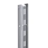 Crémaillère centrale alu double perforation 240 x 5 cm – Pas de 50 mm – Pour panneaux rainurés - Ligne Crémawall