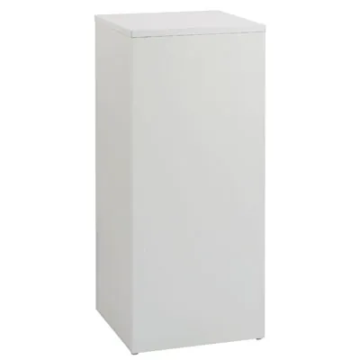 Podium colonne blanc 40 x 40 x 90 cm - Podium cube - Podium de présentation magasin - Podiums de présentation, Présentoirs 3 niveaux