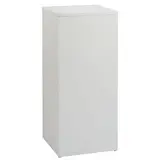 Podium colonne blanc 40 x 40 x 90 cm - Podium cube - Podium de présentation magasin