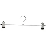 Cintre métal avec pinces antidérapantes 30 cm - Cintre à pinces - Lot de 100 - Cintres à pinces