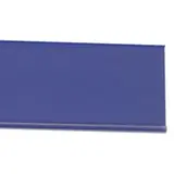 Porte-étiquettes adhésif bleu roi 40 x 1000 mm - Porte-étiquettes pour tablettes