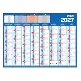 Calendrier classique 16 mois format 40,5 x 55 cm 2026‑2027 - Calendriers professionnels