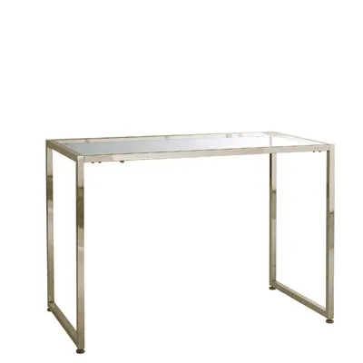 Structure de table métal brossé 105,2 x 55,2 x 70 cm - Piètement table - Armature table - Structures tables, Armatures table