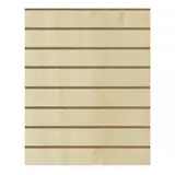Panneau rainuré Érable, entraxe 15 cm - Fonds rainurés Ligne Store