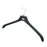Cintre noir plastique 44 cm - Cintre robe - Cintre chemise - Lot de 50 - Cintres plastique
