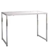 Structure de table métal chromé 105 x 55 x 70 cm - Piètement table - Armature table - Structures tables, Armatures table