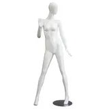 Mannequin femme, finition laquée, bras droit plié - Mannequins femmes