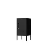 Meuble bas métal 1 porte avec serrure 35 x 40 x 70 cm – Meuble de rangement design industriel - Étagères magasins, Présentoirs bois