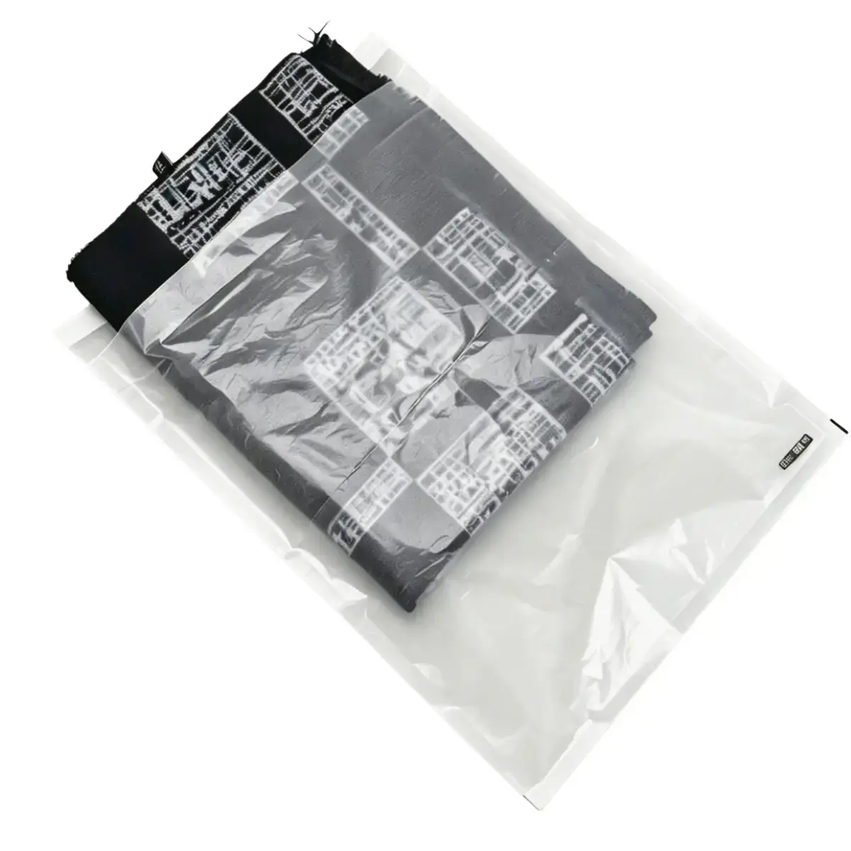 Sachet papier glassine blanc L.30 x H.40+4 cm - paquet de 100 - Sacs rabats adhésifs-2