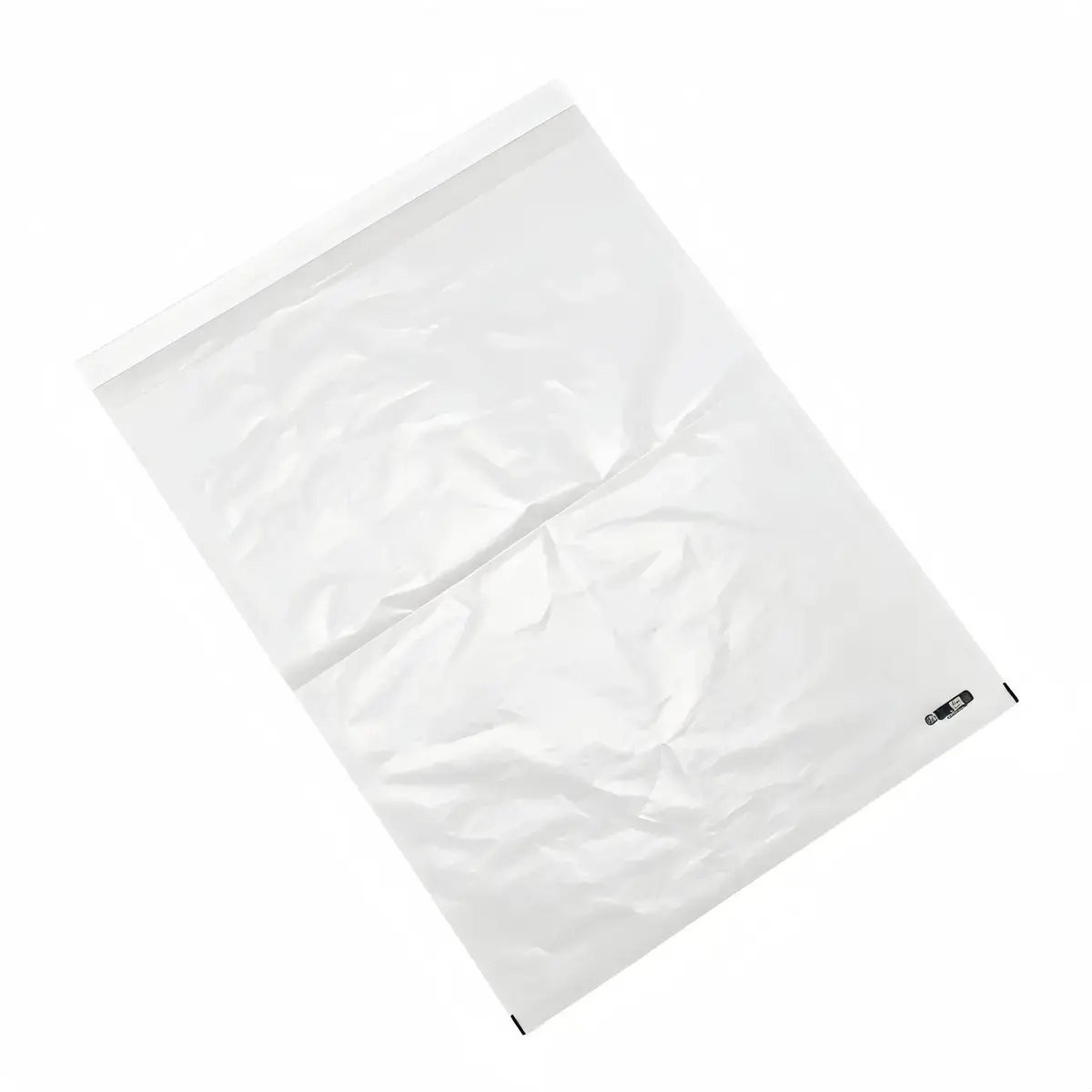 Sachet papier glassine blanc L.30 x H.40+4 cm - paquet de 100 - Sacs rabats adhésifs