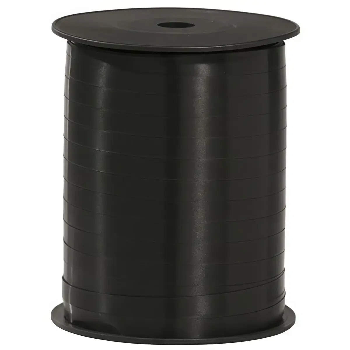 Bolduc noir standard 7 mm x 500 m polypropylène - Bolducs unis