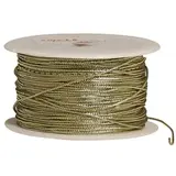 Cordon fil or nylon ø 0,8 mm x 100 m - Rubans tissu, Cordons