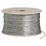 Cordon fil argent nylon ø 0,8 mm x 100 m - Rubans cadeaux, Rubans tissu, Cordons