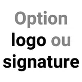 Option logo/signature - Tampons personnalisés