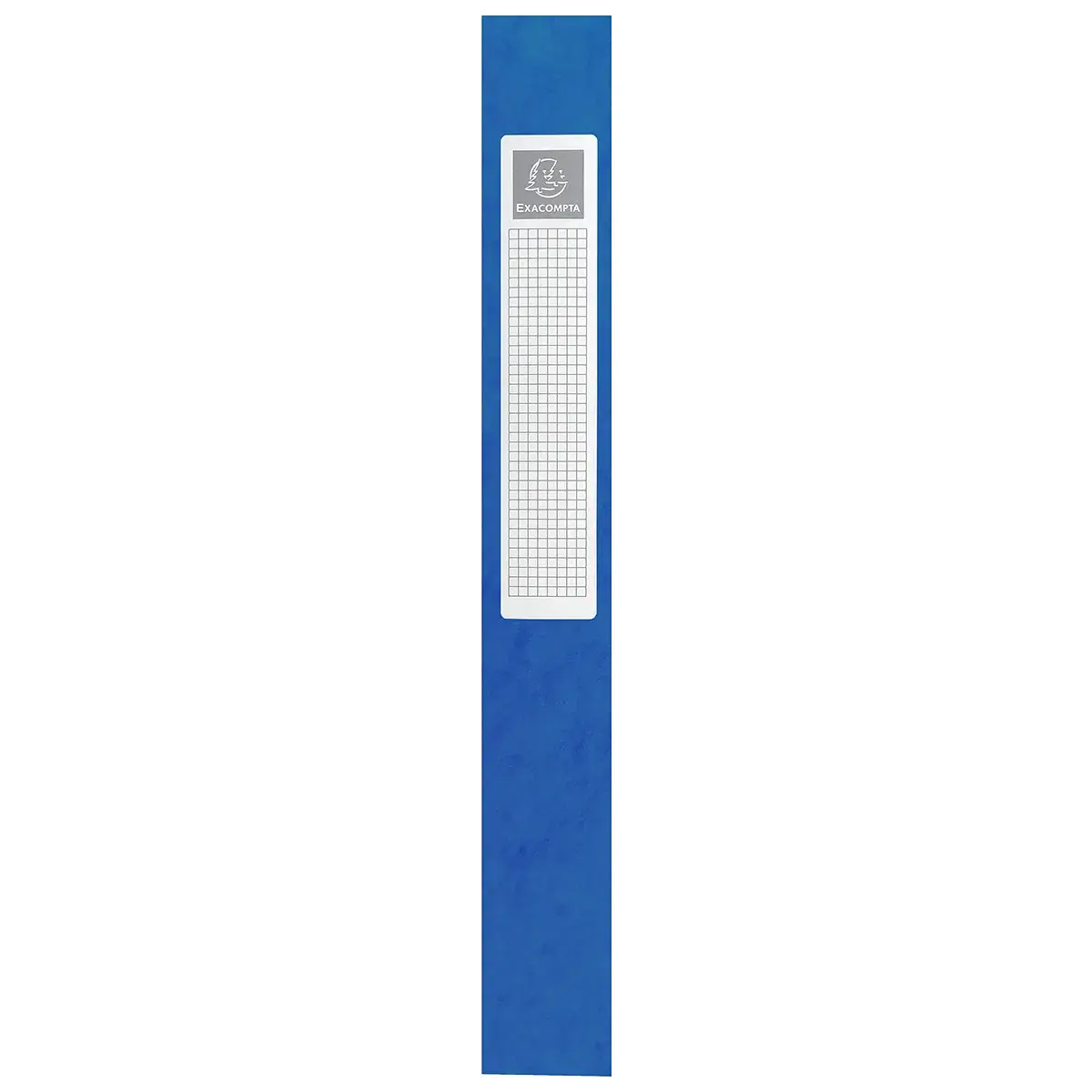 Boîte de classement A4 Dos 40 mm fermeture élastique carte lustrée Exabox - Bleu - Boîtes archives, Boîtes de transfert-2