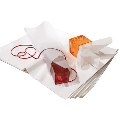 Papier de soie blanc cassé 22 g/m², feuilles de 50 x 65 cm, rame de 1000 feuilles - Papiers de soie-2