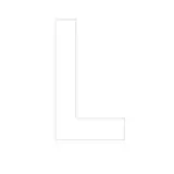 Lettre adhésive L - Lettres et chiffres adhésifs