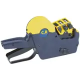 Étiqueteuse prix numérique jaune 2 lignes (7+7) pour étiquettes 32 x 19 mm - Pince à étiqueter